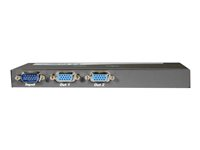 C2G 2-Port UXGA Monitor Splitter/Extender (Male Input) - Videosplitter - stasjonær 89012