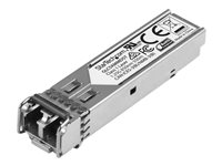 StarTech.com Cisco GLC-SX-MMD Compatible SFP Module, 1000BASE-SX, 1GbE Multimode Fiber MMF Optic Transceiver, 1GE Gigabit Ethernet SFP, LC 550m, 850nm, DDM, Cisco Firepower, ASR920, IE2000 - Lifetime Warranty (GLCSXMMDST) - SFP (mini-GBIC) transceivermodul (tilsvarer: Cisco GLC-SX-MMD) - 1GbE - 1000Base-SX - LC multimodus - opp til 550 m - 850 nm GLCSXMMDST