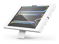 Compulocks iPad Pro M4 13" (2024), Apex Secured Enclosure Wall Mount - Monteringssett (hus, stativ) - synlige foran/bak kamera og sensorer - for nettbrett - låsbar - metallramme - svart - skjermstørrelse: 13" - monteringsgrensesnitt: 100 x 100 mm - skranke, veggmonterbar - for Apple 13-inch iPad Pro (M4) 111W13PAPX4W