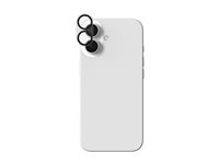 ZAGG InvisibleShield Glass Elite - Linsebeskytter for mobiltelefon - svart - for Apple iPhone 16, 16 Plus, 17 200118675