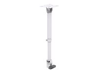 Vision TM-WEBCAM - Brakett - teleskopisk - for kamera - satenghvit - takmonterbar TM-WEBCAM