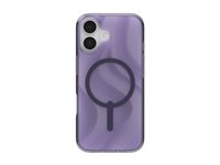 ZAGG Milan Snap - Baksidedeksel for mobiltelefon - MagSafe-samsvar - grafen - glitrende virvel - for Apple iPhone 17 702318996