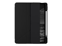 dbramante1928 London ICON - Lommebok for nettbrett - plastikk - midnatt - for Apple 11-inch iPad Air M2 Wi-Fi, M2 Wi-Fi + Cellular, M3 Wi-Fi, M3 Wi-Fi + Cellular LOIAICBL6825