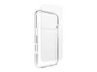 ZAGG Defence - 2-i-1-pakke - baksidedeksel for mobiltelefon - blank - med Glass Screen Protector 300519282