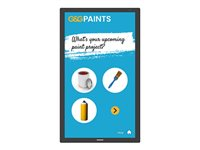 Philips 24BDL3751T - 24" Diagonalklasse (23.8" synlig) - Interactive 3000 Series LED-bakgrunnsbelyst LCD-skjerm - intelligent skilting - med pekeskjerm (multiberørings) - Android - 1080p 1920 x 1080 - svart 24BDL3751T/00