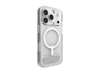 Zagg Crystal Palace Snap - Baksidedeksel for mobiltelefon - MagSafe-samsvar - grafen - blank - for Apple iPhone 17 Pro 702319713
