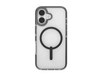 Zagg Santa Cruz Snap - Baksidedeksel for mobiltelefon - MagSafe-samsvar - kullsort - for Apple iPhone 17 702318908