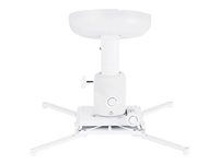 Multibrackets M Universal Ceilingmount - Monteringssett (takmontering) - for projektor - hvit - takmonterbar 7350073730742