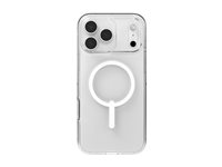 Zagg Crystal Palace Snap - Baksidedeksel for mobiltelefon - MagSafe-samsvar - krystallklar - for Apple iPhone 17 Pro Max 702318859