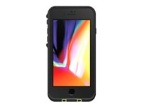 LifeProof FRE - Beskyttende vanntett eske for mobiltelefon - silikon, polykarbonat - nattlys - for Apple iPhone 7, 8, SE (2nd generation), SE (3rd generation) 77-56788