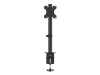Vision VFM-DP - Monteringssett - for LCD-skjerm - stål - svart - skjermstørrelse: inntil 32" - skrivebordsmonterbar VFM-DP2B
