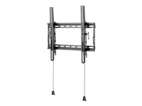 Vision VFM-W4X4TV/2 - Monteringssett (montering) - for flatpanel - låsbar - kaldvalset stål - svart - skjermstørrelse: 32"-65" - veggmonterbar VFM-W4X4TV/2