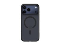 Belkin SheerForce Grip Series - Baksidedeksel for mobiltelefon - MagSafe-samsvar - laget av resirkulerte materialer - svart - for Apple iPhone 17 Pro Max MSA036HQBK