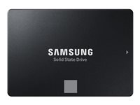 Samsung 870 EVO MZ-77E2T0B - SSD - kryptert - 2 TB - intern - 2.5" - SATA 6Gb/s - buffer: 2 GB - 256-bit AES - TCG Opal Encryption MZ-77E2T0B/EU