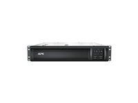 APC Smart-UPS 750VA LCD RM - UPS (kan monteres i rack) - AC 120 V - 500 watt - 750 VA - enkeltfase - Ethernet, RS-232, USB - utgangskontakter: 6 - 2U - Canada, USA - svart - med APC SmartConnect SMT750RM2UC