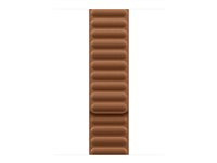 Apple - Klokkestropp for smart armbåndsur - 42mm - S/M-størrelse - karamell - for Watch Hermès Series 7, Hermès Series 9, SE 3, Series 10, Series 11, Series 8, Series 9 MGD84ZM/A
