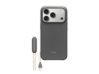 Beats - Baksidedeksel for mobiltelefon - with kickstand and camera control - MagSafe-samsvar - polykarbonat - granittgrå - for iPhone 17 Pro MGY74LL/A