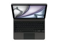 Apple Magic Keyboard - Tastatur og folioveske - med styrepute - Apple Smart connector - QWERTY - Norsk - svart - for 13-inch iPad Air (M2, M3) MGYY4H/A