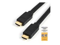 StarTech.com StarTech.com Premium Certified High Speed HDMI 2.0 Cable with Ethernet - 23ft 7m - 3D Ultra HD 4K 60Hz - 23 feet Long HDMI Male to Male Cord (HDMM7MP) - HDMI-kabel med Ethernet - HDMI hann til HDMI hann - 7 m - svart - for P/N: KITBXDOCKPEU, KITBXDOCKPNA, KITBXDOCKPUK, KITBZDOCK, USBC-HDMI-CDP2HD4K60 HDMM7MP