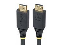 StarTech.com 6ft High Speed HDMI Cable w/Gripping Connectors, 4K 60Hz - High Speed - HDMI-kabel med Ethernet - HDMI hann til HDMI hann - 1.8 m - skjermet - svart - 4K 60Hz støtte, 2K 144Hz støtte, støtte for 1080p 240 Hz, halogenfri, passiv HDMI2-CABLE-GRIP-6F