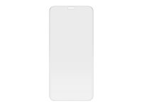 OtterBox Clearly Protected Skin - Baksidedeksel for mobiltelefon - svart, gjennomsiktig - med Alpha Glass-skjermbeskytter - for Samsung Galaxy S8 78-51251