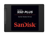SanDisk SSD PLUS - SSD - 480 GB - intern - 2.5" - SATA 6Gb/s SDSSDA-480G-G26
