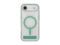 Zagg Santa Cruz Snap - Baksidedeksel for mobiltelefon - med stativ - MagSafe-samsvar - mystisk grønt - for Apple iPhone Air 702318961
