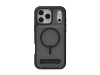 ZAGG Rainier Snap - Baksidedeksel for mobiltelefon - robust - MagSafe-samsvar - grafen - smoke black - for Apple iPhone 17 Pro Max 702319175