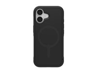 ZAGG Sedona Snap - Baksidedeksel for mobiltelefon - MagSafe-samsvar - grafen - flom svart - for Apple iPhone 17 702319092