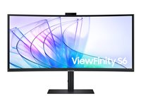 Samsung ViewFinity S6 S34C652VEU - S65VC Series - LED-skjerm - kurvet - 34" - HDR LS34C652VEUXXE