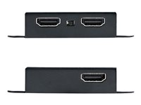 StarTech.com HDMI Extender over CAT6/CAT5, 4K 30Hz/130ft (40m) or 1080p 60Hz/230ft (70m) Video Extender, 4K HDMI over Ethernet Extender, PoC HDMI Transmitter and Receiver Kit, IR Extension - Local Video Output - Video/lyd-forlenger - HDMI - over CAT 5/6 - opp til 70 m EXTEND-HDMI-4K40C6P1