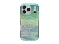 ZAGG Milan Snap - Baksidedeksel for mobiltelefon - MagSafe-samsvar - grafen - iriserende oljesjø - for Apple iPhone 17 Pro 702319010
