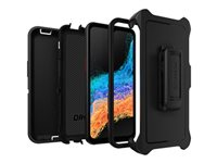 OtterBox Defender Series - Beskyttelsesboks for mobiltelefon - robust - MagSafe-samsvar - polykarbonat, syntetisk gummi - svart - for Samsung Galaxy Xcover 6 Pro 77-92304