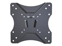 Vision VFM-W2X2 - Brakett - for LCD-skjerm - låsbar - stål - svart - skjermstørrelse: 20"-50" - veggmonterbar VFM-W2X2V2