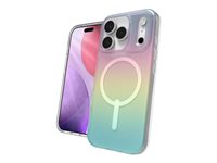 ZAGG Milan Snap - Baksidedeksel for mobiltelefon - MagSafe-samsvar - grafen - iriserende - for Apple iPhone 17 Pro 702319018