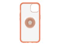 OtterBox Otter + Pop Symmetry Series Clear - Baksidedeksel for mobiltelefon - polykarbonat, syntetisk gummi - melodramatisk - for Apple iPhone 13 77-85392