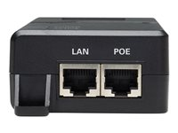 Eaton Tripp Lite Series Gigabit PoE+ Midspan Active Injector - IEEE 802.3at/802.3af, 30W, 1 Port, International Power Cords - Strøminjektor - AC 100-240 V - 30 watt - utgangskontakter: 1 - svart NPOE-30W-1G-INT