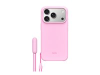 Beats - Baksidedeksel for mobiltelefon - with kickstand and camera control - MagSafe-samsvar - polykarbonat - stein rosa - for iPhone 17 Pro MGY84LL/A