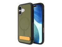 ZAGG Sedona Snap - Baksidedeksel for mobiltelefon - MagSafe-samsvar - grafen - sjøtang - for Apple iPhone 17 702319144