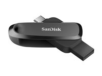 SanDisk Phone - USB-flashstasjon - 128 GB - USB 3.2 Gen 1 / USB-C - svart SDDDC6-128G-G46