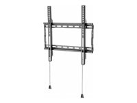 Vision - Monteringssett (veggmontering) - fast - for LCD-skjerm - låsbar - kaldvalset stål - svart - skjermstørrelse: 32"-65" VFM-W4X4V/2