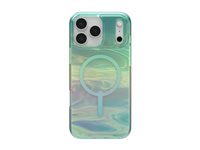 ZAGG Milan Snap - Baksidedeksel for mobiltelefon - MagSafe-samsvar - grafen - iriserende oljesjø - for Apple iPhone 17 Pro Max 702319011