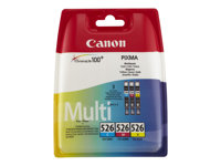 Canon CLI-526 Multipack - 3-pack - gul, cyan, magenta - original - blekkbeholder 4541B009