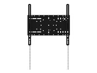 Vision VFM-W4X4 - Heavy Duty - brakett - for medieavspiller / LCD-display - kaldvalset stål - svart - skjermstørrelse: 37"-70" - veggmonterbar VFM-W4X4