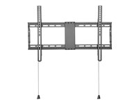 Vision VFM-W6X4V/2 - Monteringssett (veggmontering) - ikke-tippende - for flatpanel - låsbar - kaldvalset stål - svart - skjermstørrelse: 37"-70" VFM-W6X4V/2