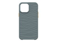 LifeProof WAKE - Baksidedeksel for mobiltelefon - 85 % havbasert resirkulert plast - heis ankre - mykt bølgemønster - for Apple iPhone 13 Pro Max 77-83568