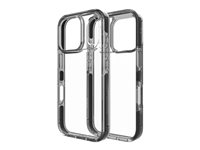 Zagg Santa Cruz - Baksidedeksel for mobiltelefon - grafen - kullsort, gjennomsiktig - for Apple iPhone 17 Pro 702318870