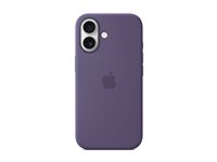Apple - Baksidedeksel for mobiltelefon - MagSafe-samsvar - silikon - purpur tåke - for iPhone 17 MGF04ZM/A