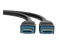 C2G 15ft (4.5m) C2G Performance Series Ultra Flexible High Speed HDMI Cable - 4K 60Hz In-Wall, CMG (FT4) Rated - High Speed - HDMI-kabel med Ethernet - HDMI hann til HDMI hann - 4.6 m - svart - 4K 60Hz støtte, toretnings C2G10400