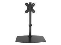 Vision VFM-DSB - Stativ - for LCD-skjerm - stål - svart - skjermstørrelse: 13"-32" - skrivebord VFM-DSB